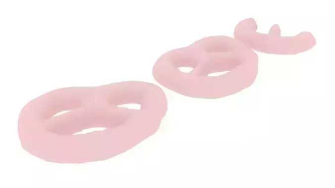 Strawberry Yogurt Covered Mini Pretzel Crackers