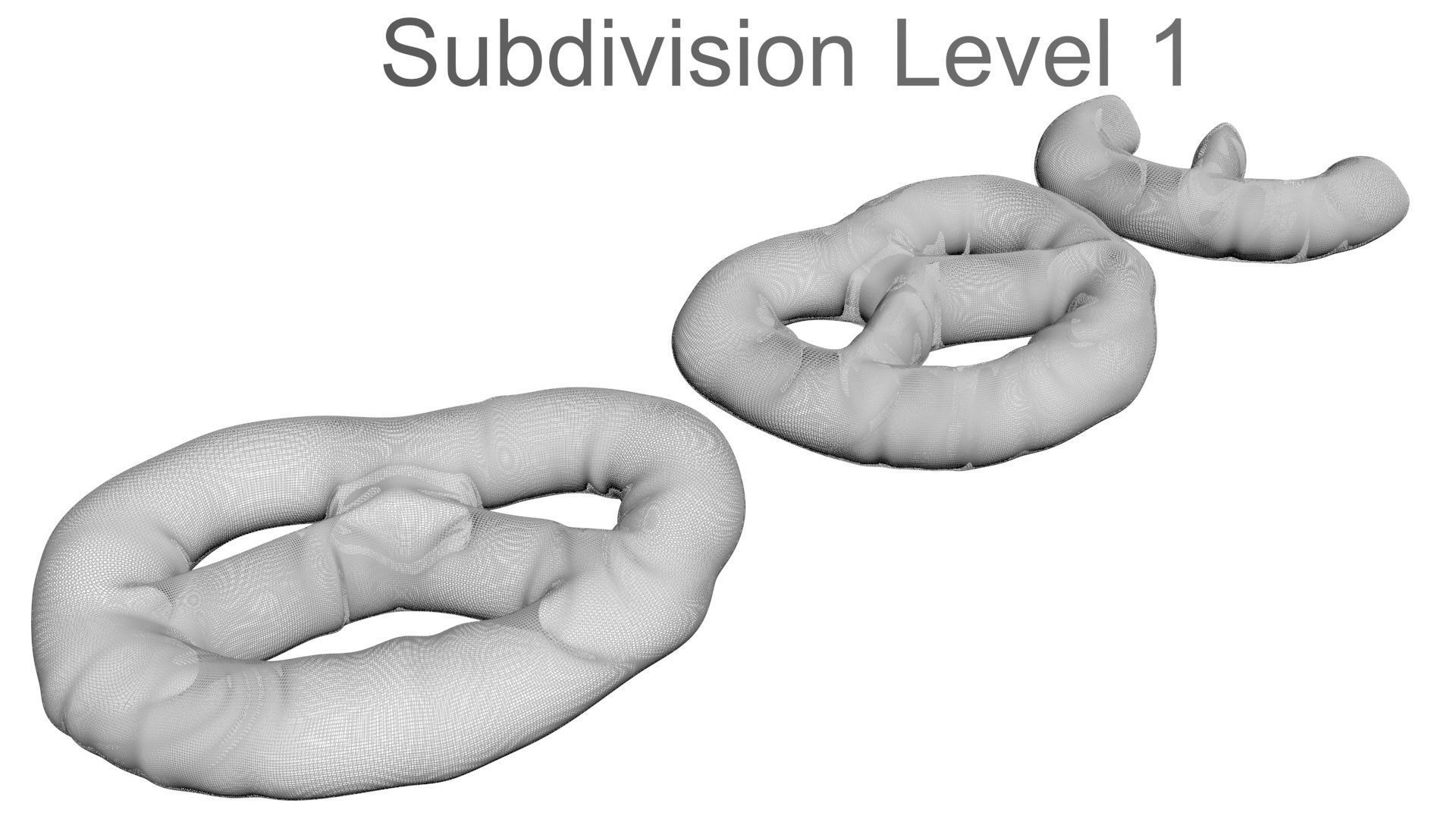 Strawberry Yogurt Covered Mini Pretzel Crackers 3D model_25