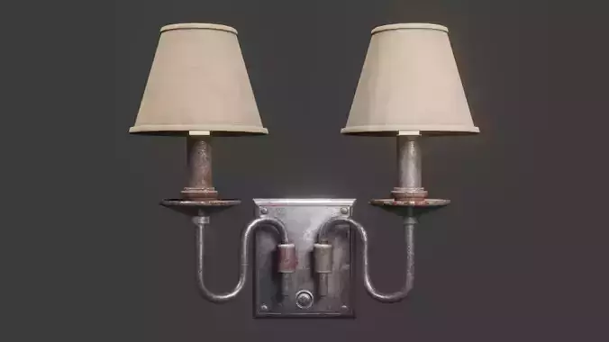 Wall lamb light for games