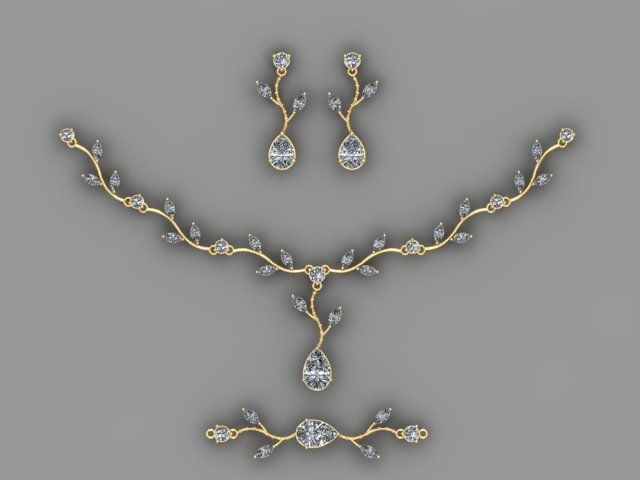 nature set 3D print model_3