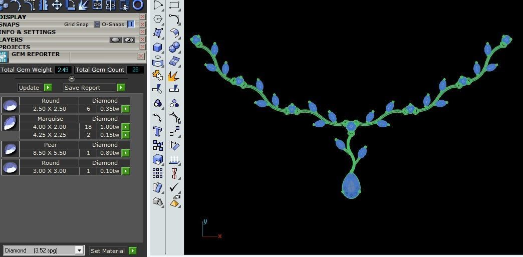 nature set 3D print model_16