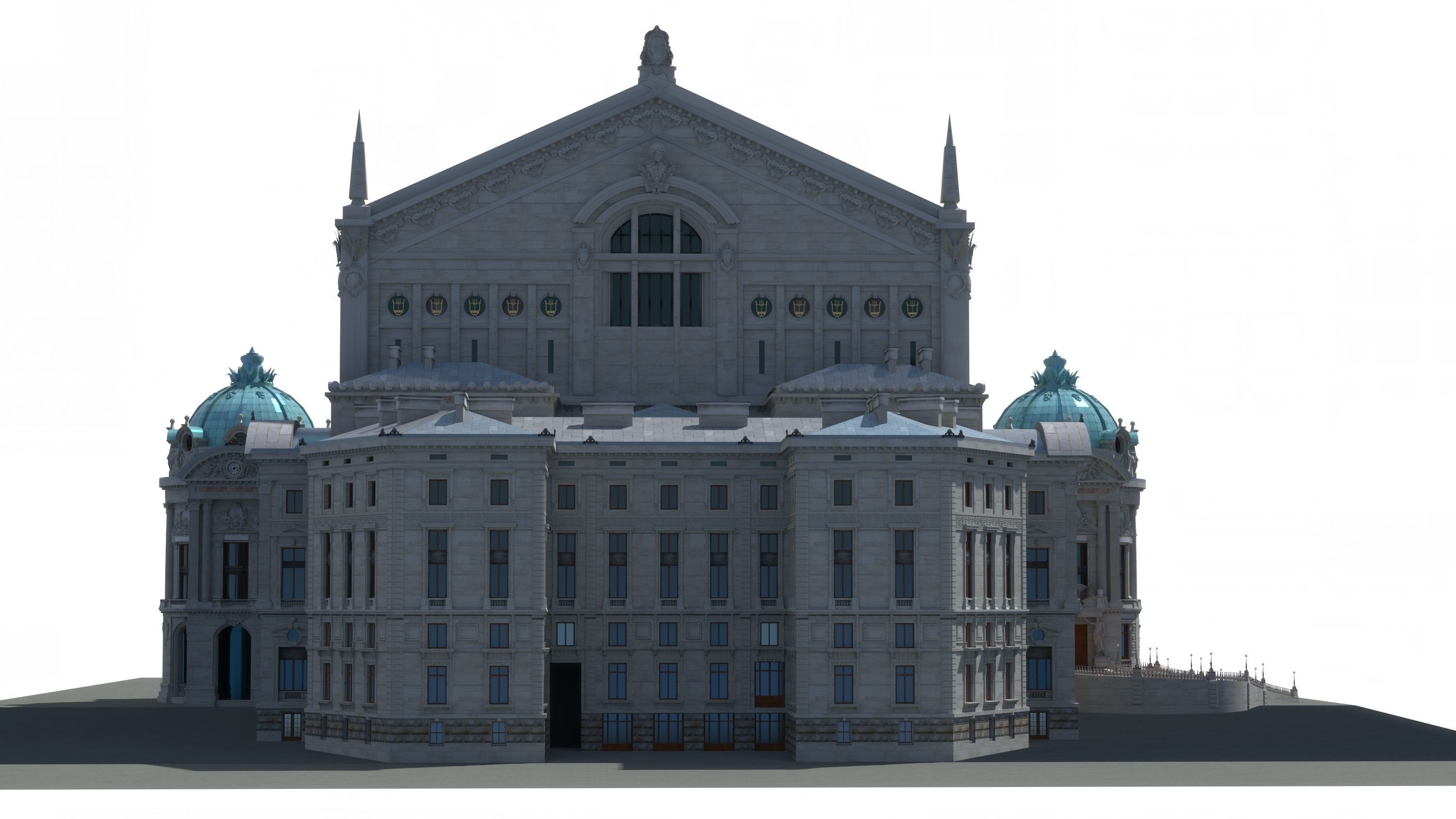 Opera Garnier - Paris France 3D model_8
