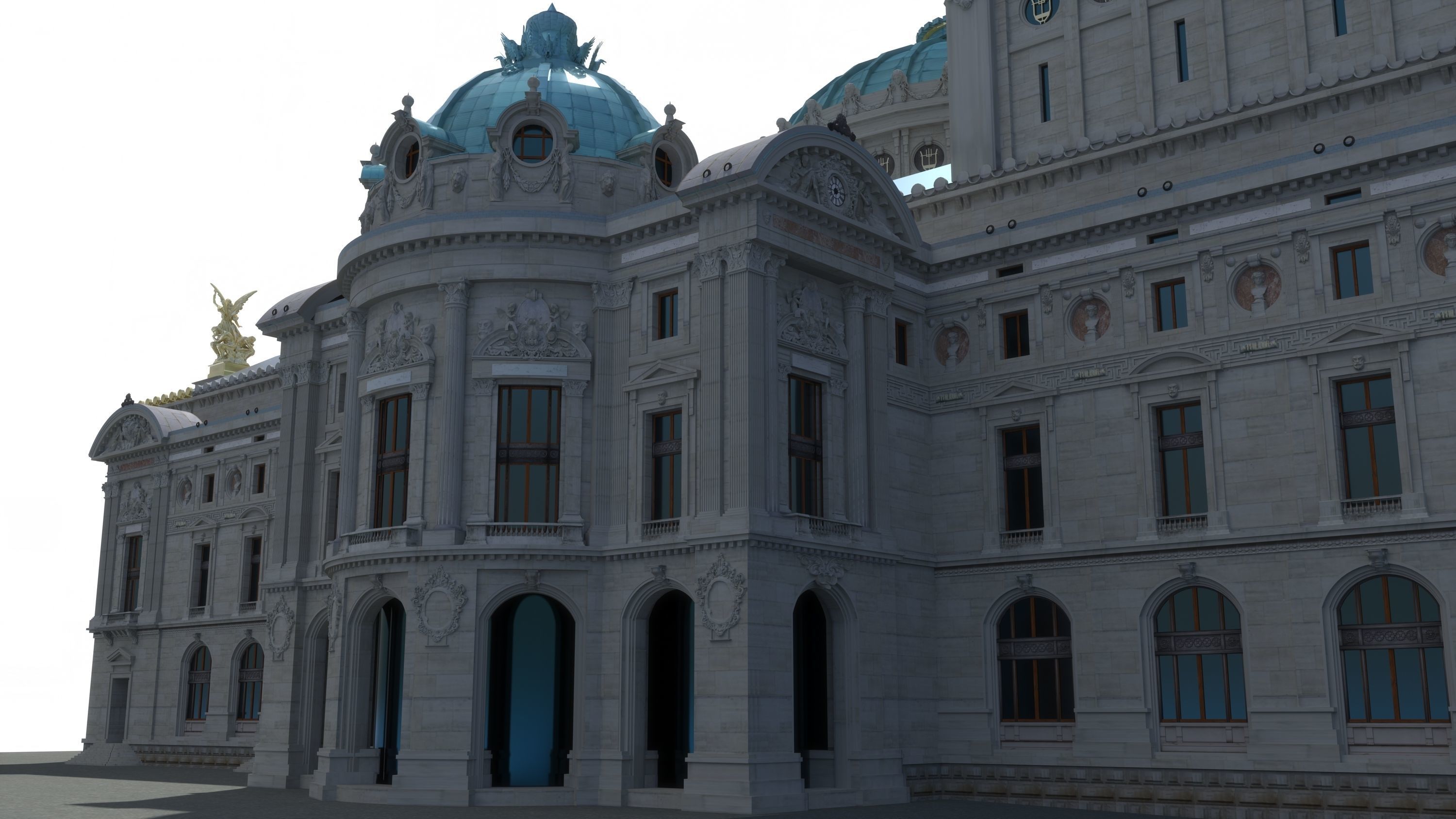 Opera Garnier - Paris France 3D model_12