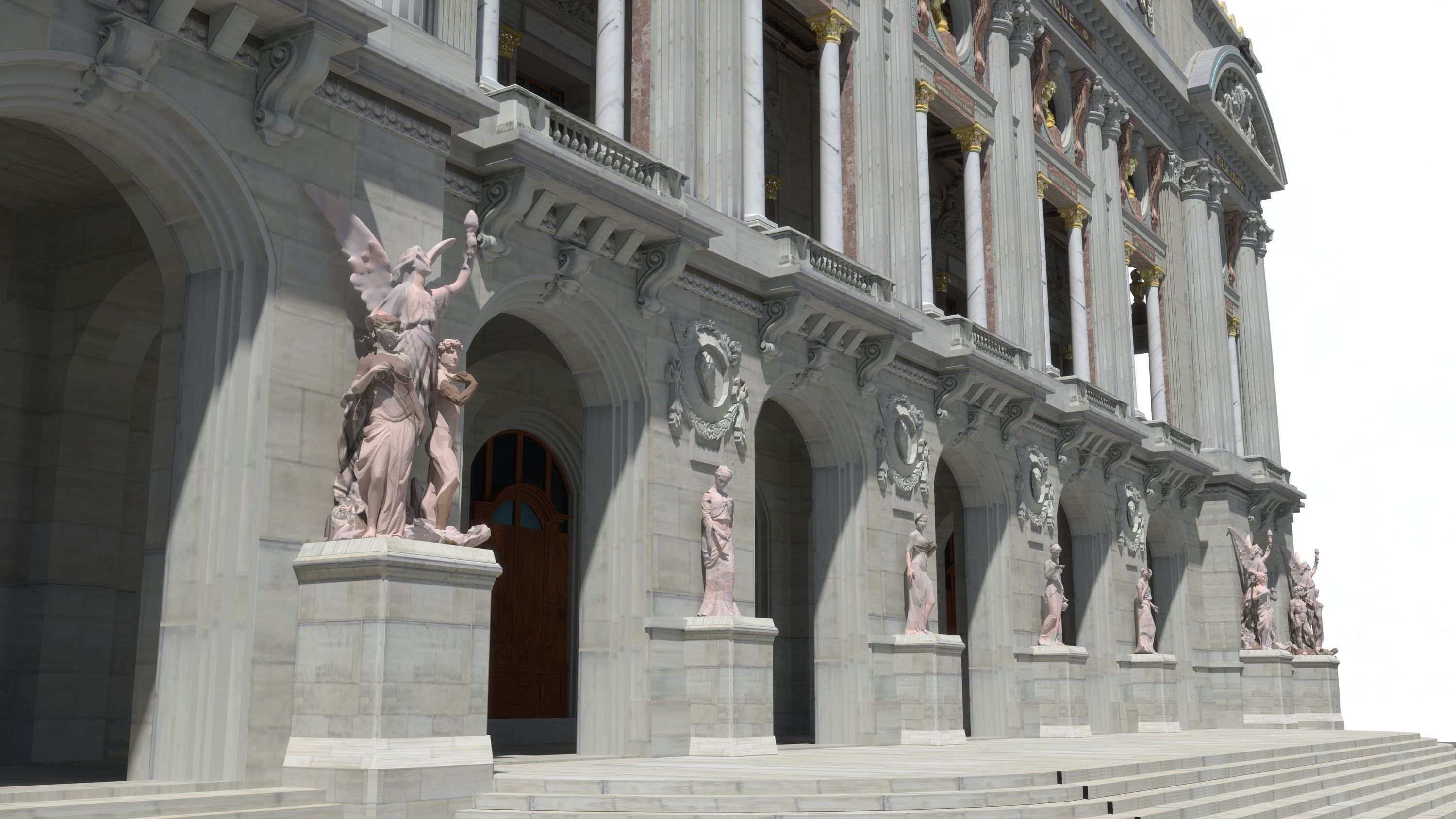 Opera Garnier - Paris France 3D model_4