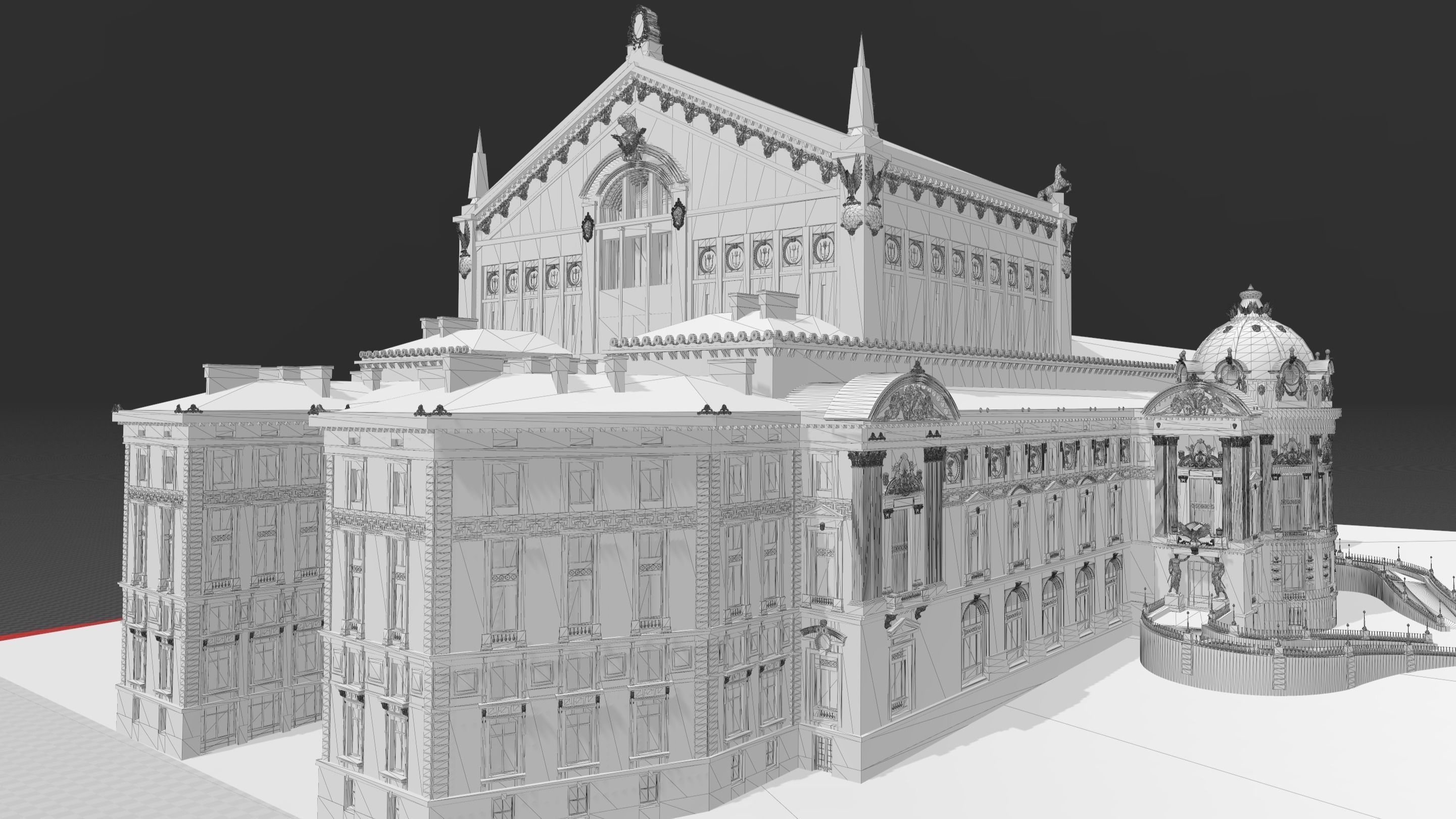 Opera Garnier - Paris France 3D model_16