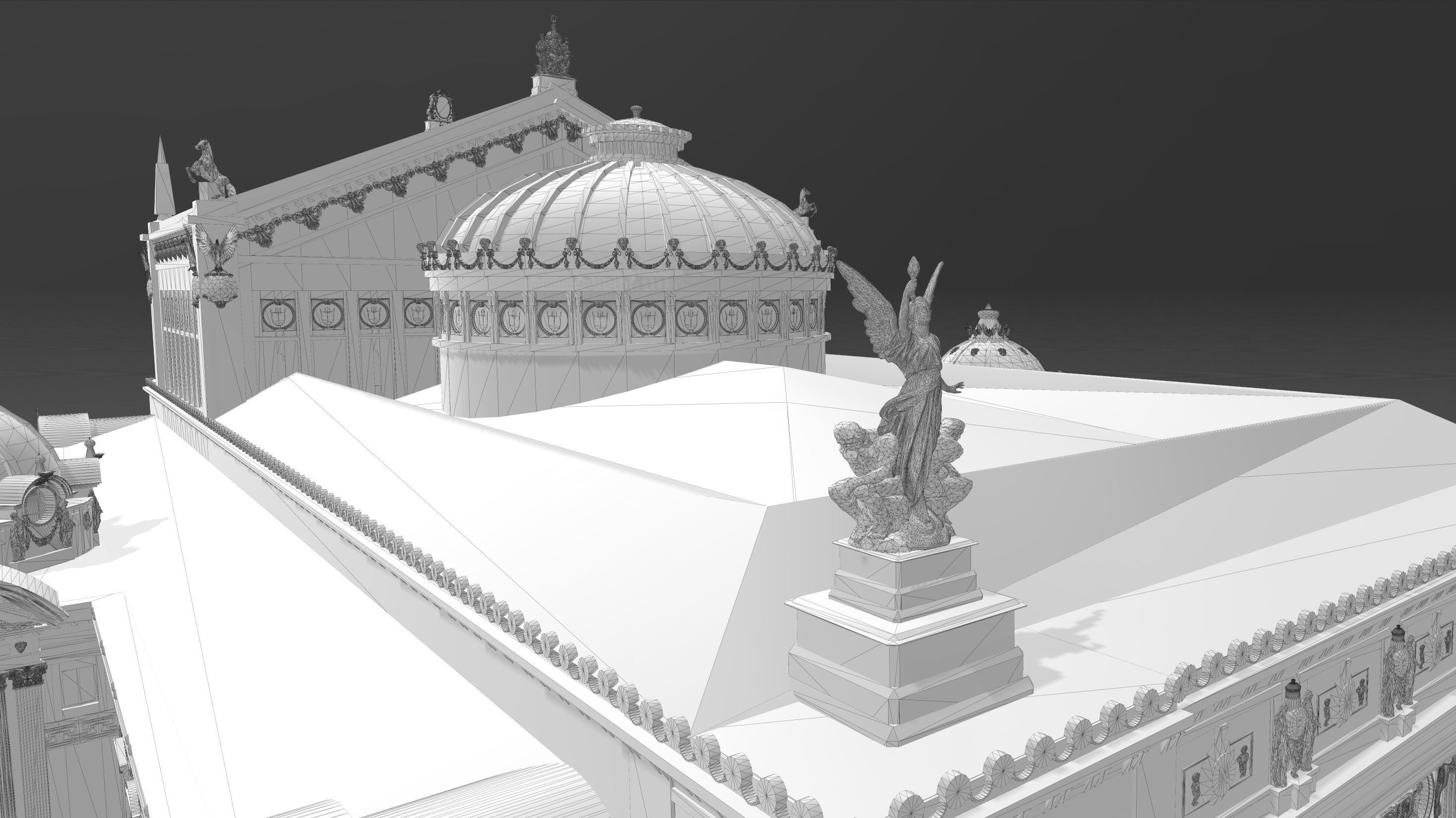 Opera Garnier - Paris France 3D model_15