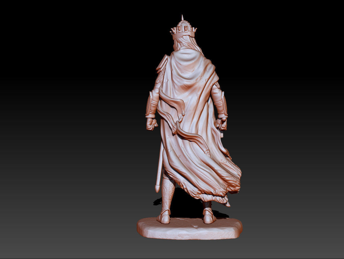 Lord Of The Rings King Of The Dead HD quality 3D print model_2