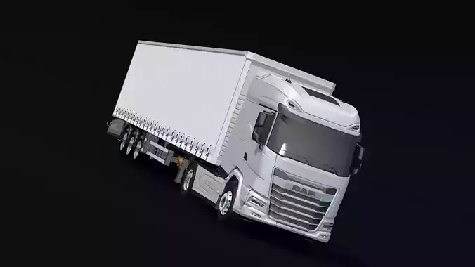 2021 DAF XG 480 Sider Trailer