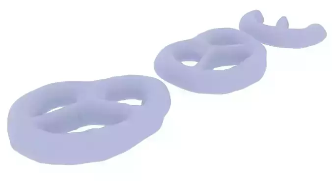 Blueberry Yogurt Covered Mini Pretzel Crackers