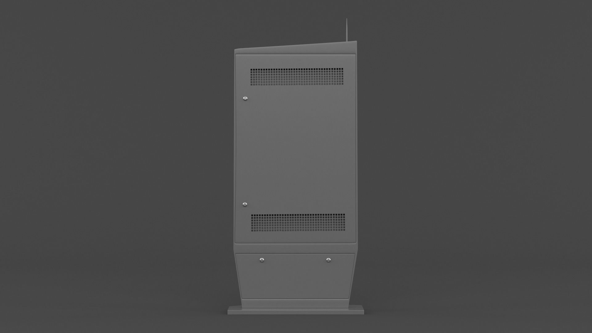 Electronic Kiosk Collection 3D model_5