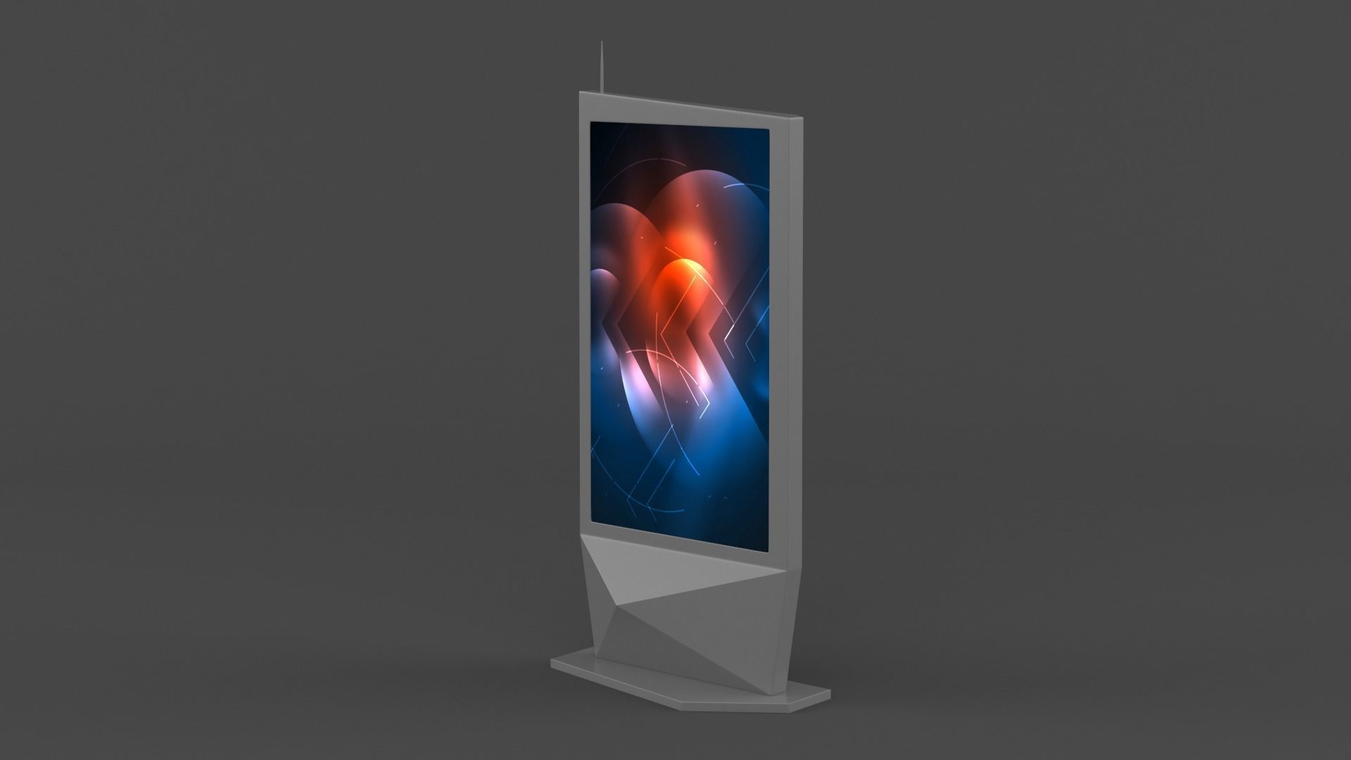 Electronic Kiosk Collection 3D model_6