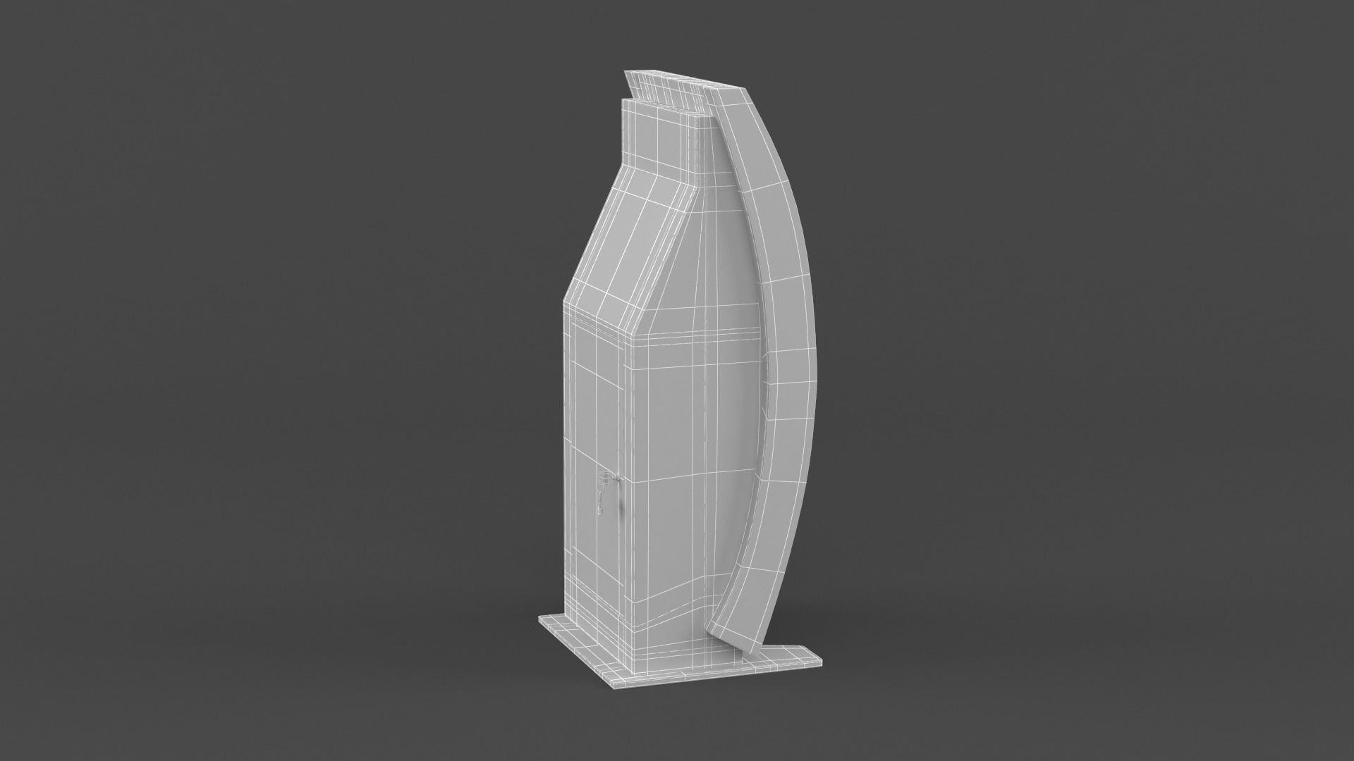 Electronic Kiosk Collection 3D model_20