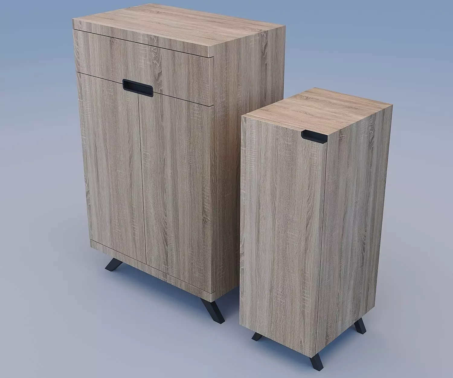 SHOE-RACK AND STORAGE 3D model_0