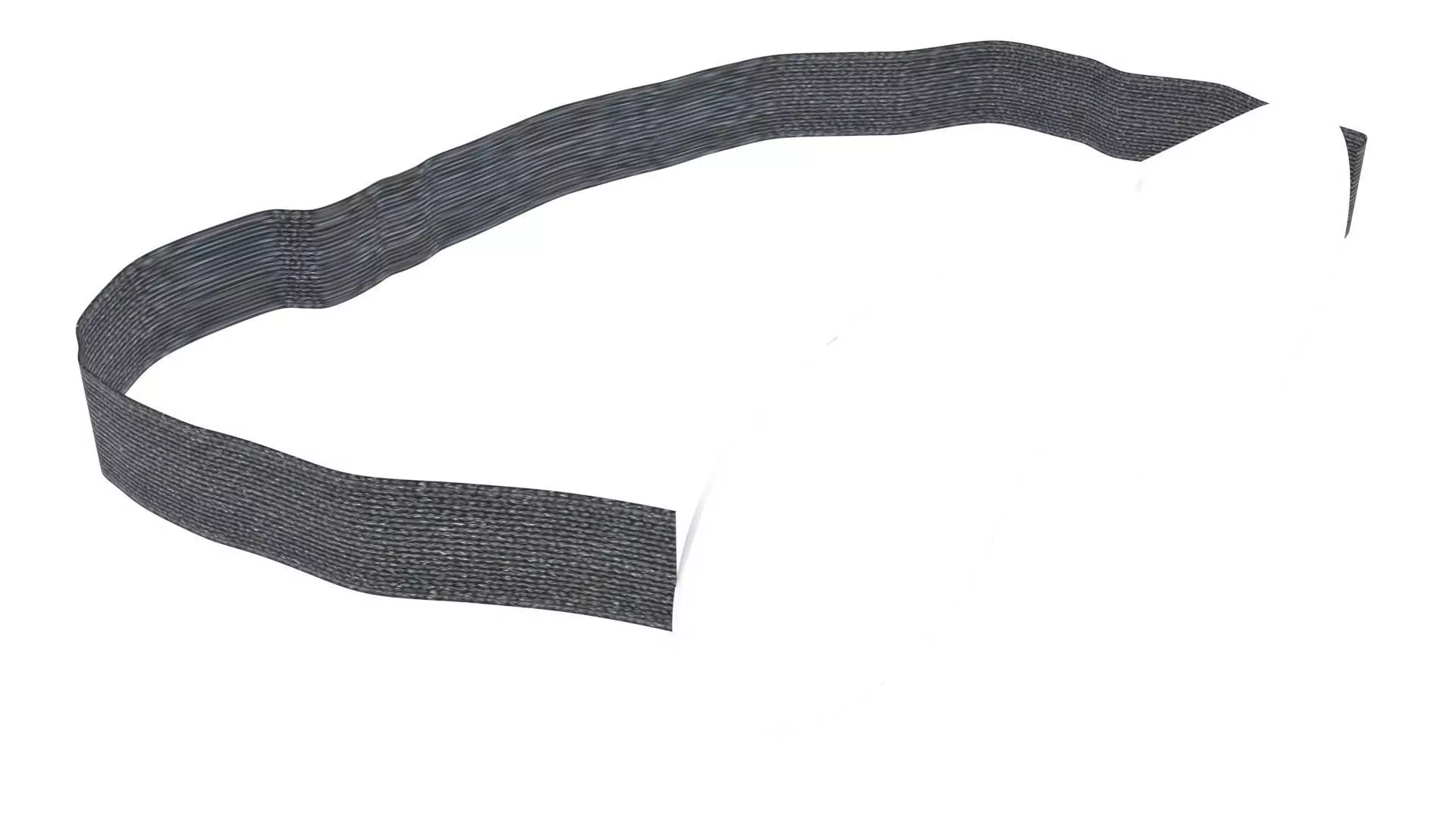 White Sleeping Mask 3D model