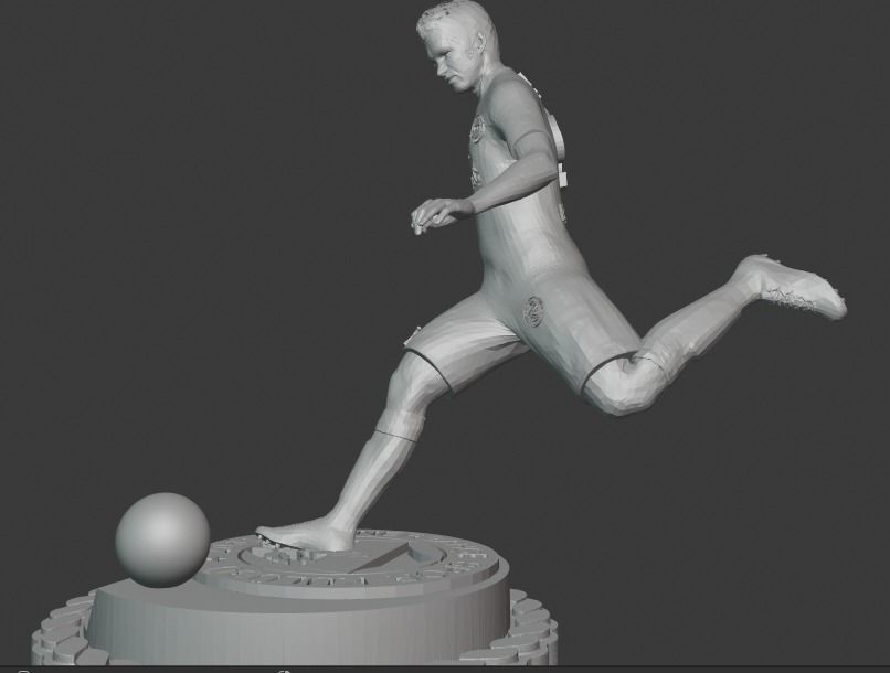 dzeko figure 3D print model_3