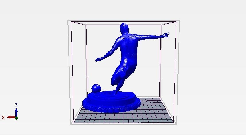 dzeko figure 3D print model_1