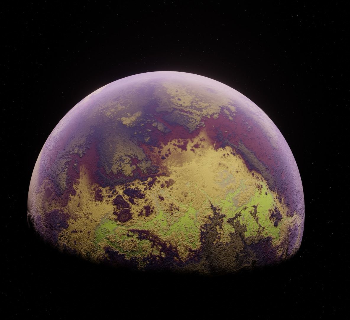 The Planets are Ready to game Low-poly 3D model_25