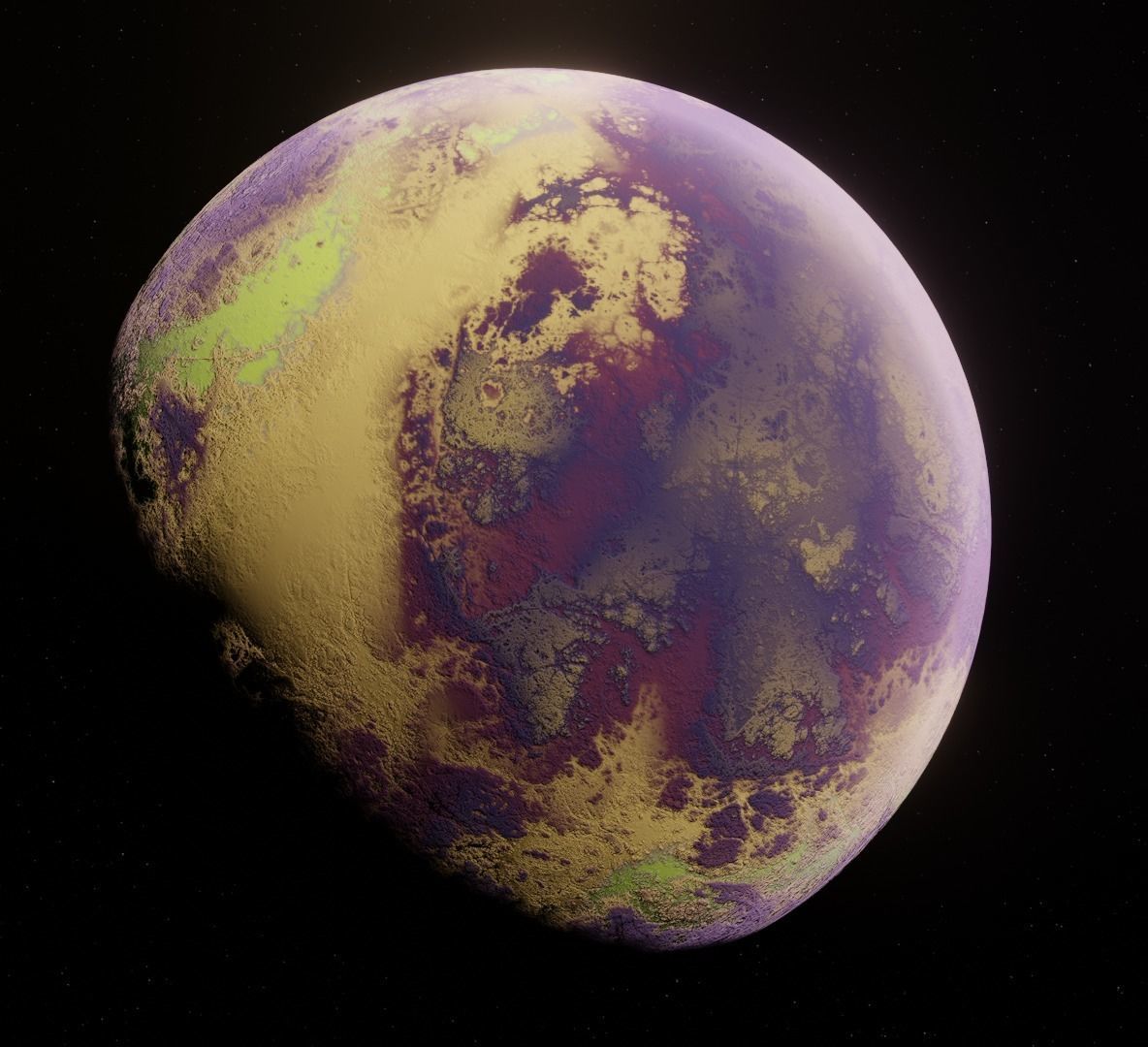 The Planets are Ready to game Low-poly 3D model_17