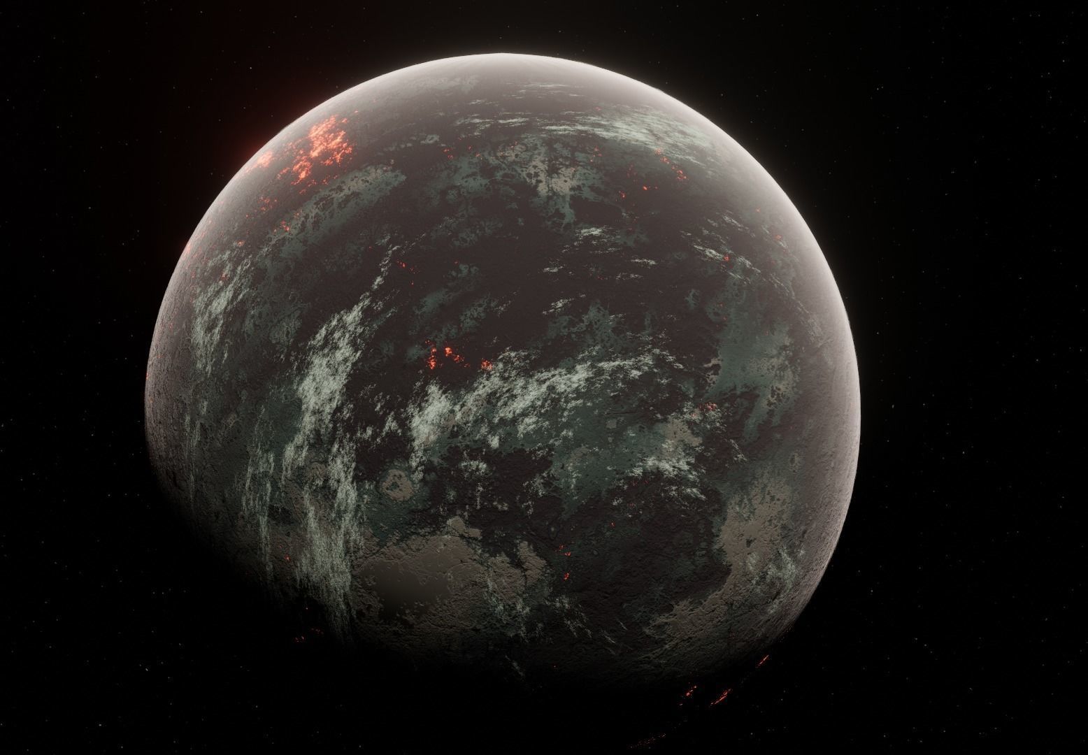 The Planets are Ready to game Low-poly 3D model_9