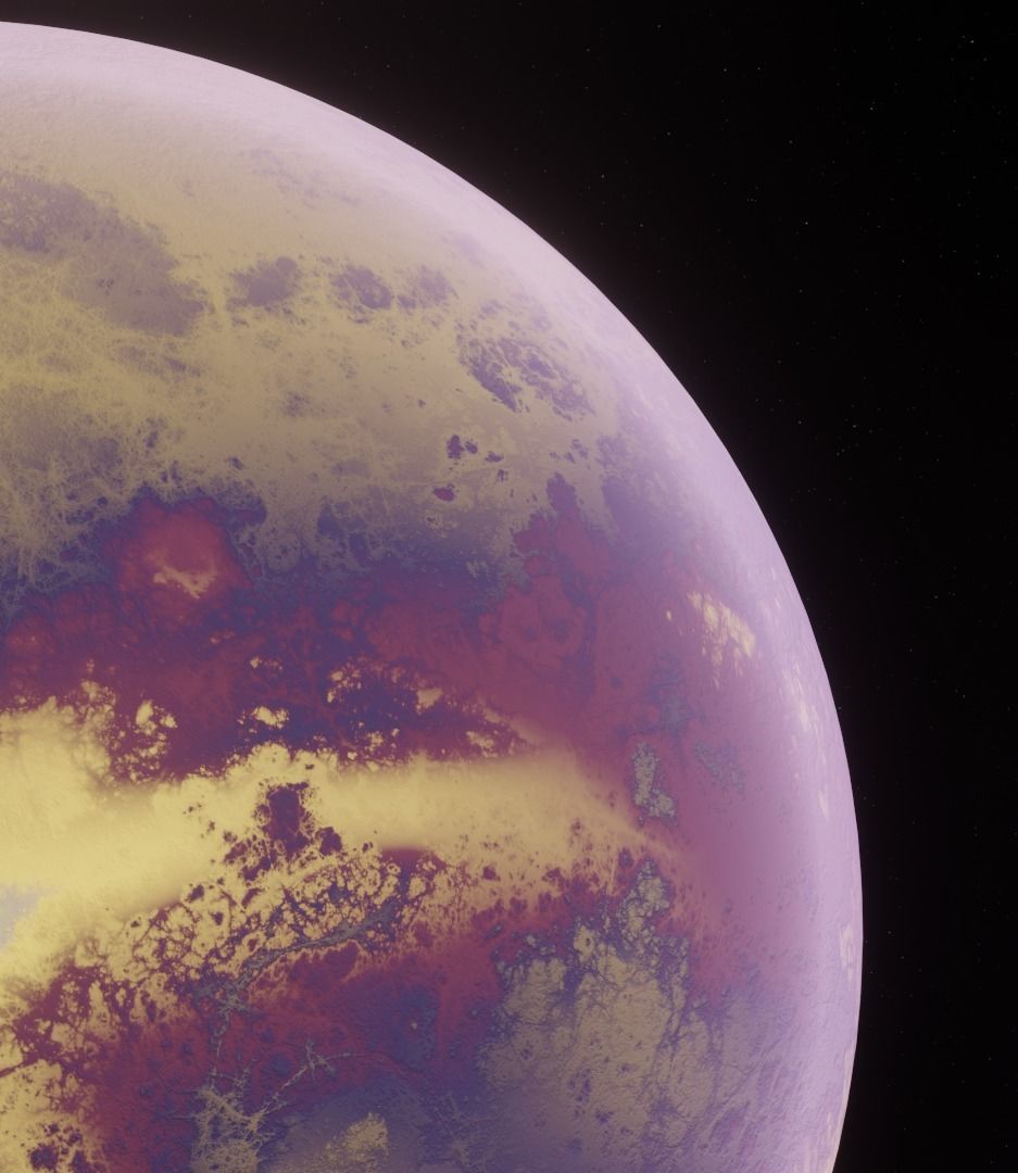 The Planets are Ready to game Low-poly 3D model_23