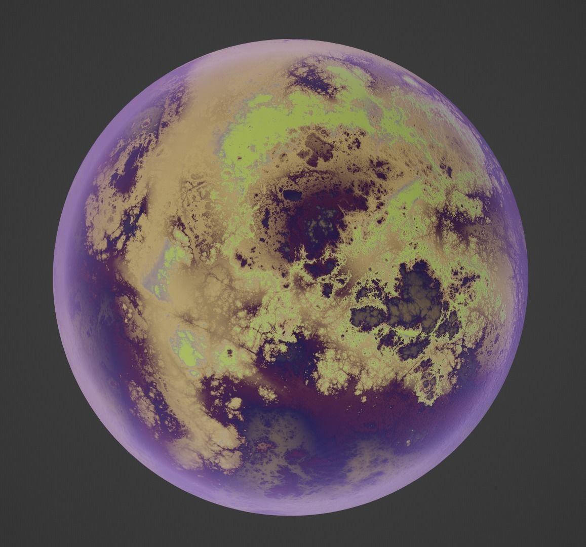 The Planets are Ready to game Low-poly 3D model_33