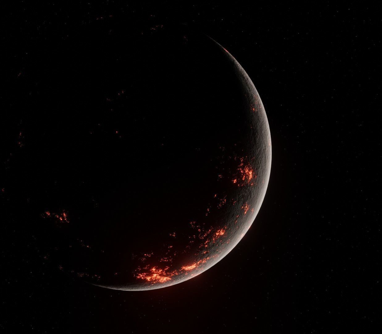 The Planets are Ready to game Low-poly 3D model_13