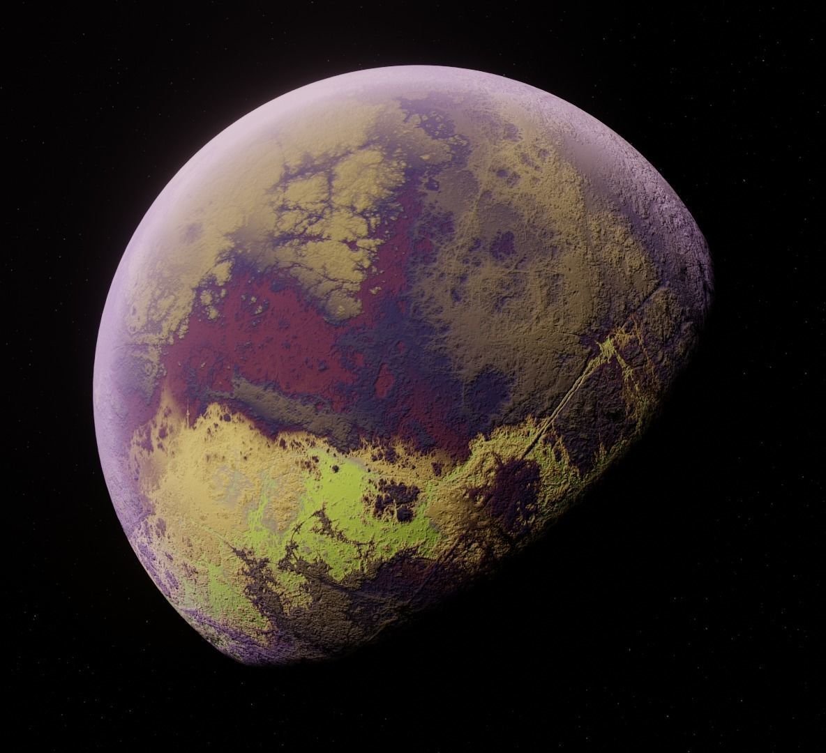 The Planets are Ready to game Low-poly 3D model_20