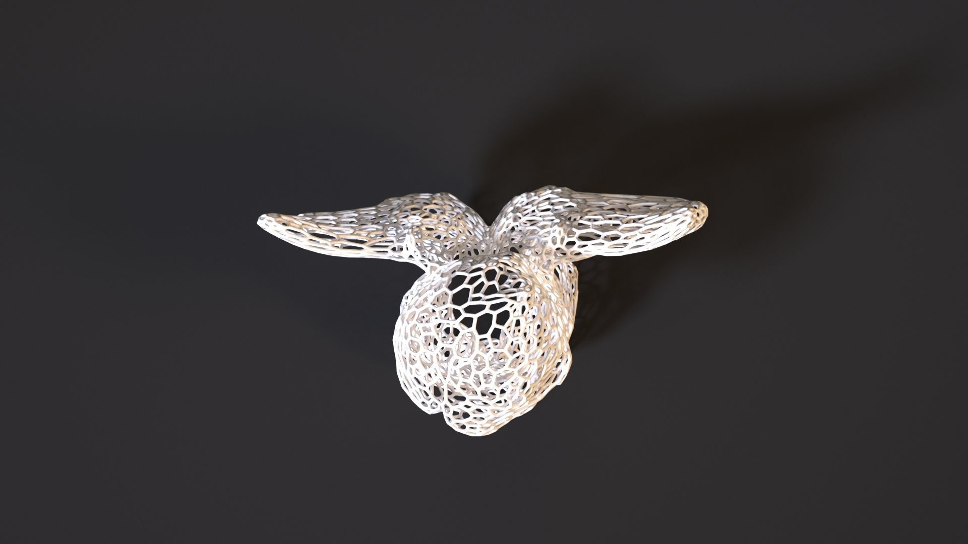 Angel statue 3D print model_8