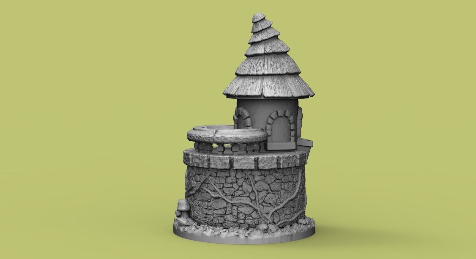 DragonHouse 3D model_1