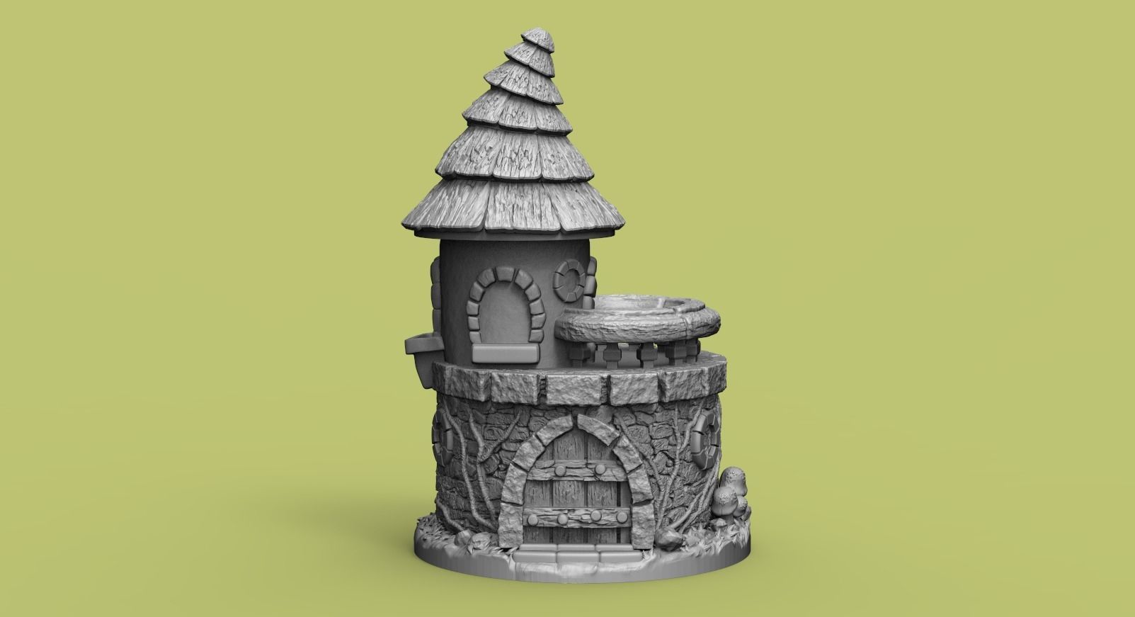 DragonHouse 3D model_8