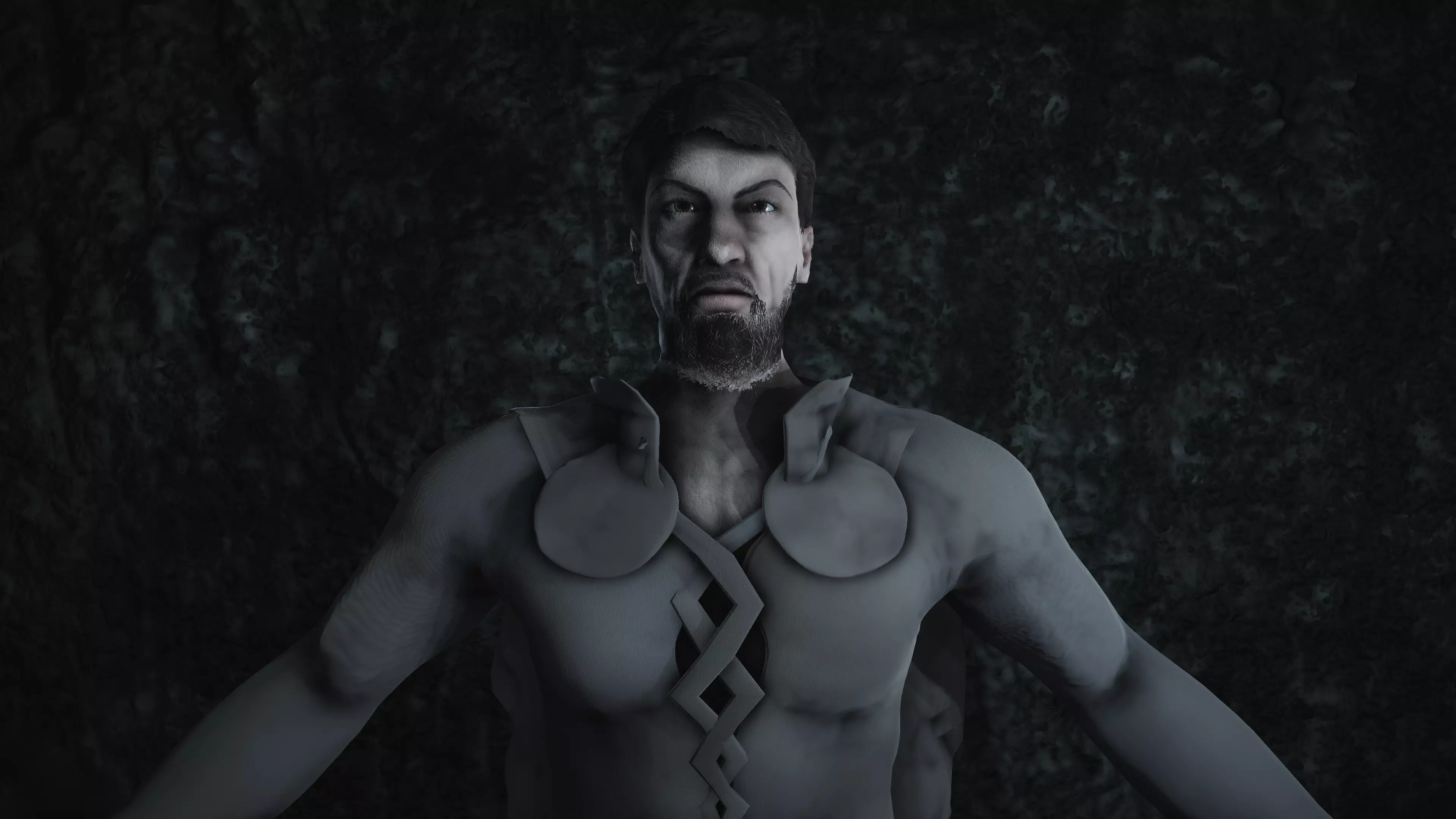 Fantasy Male Character 3D model_0