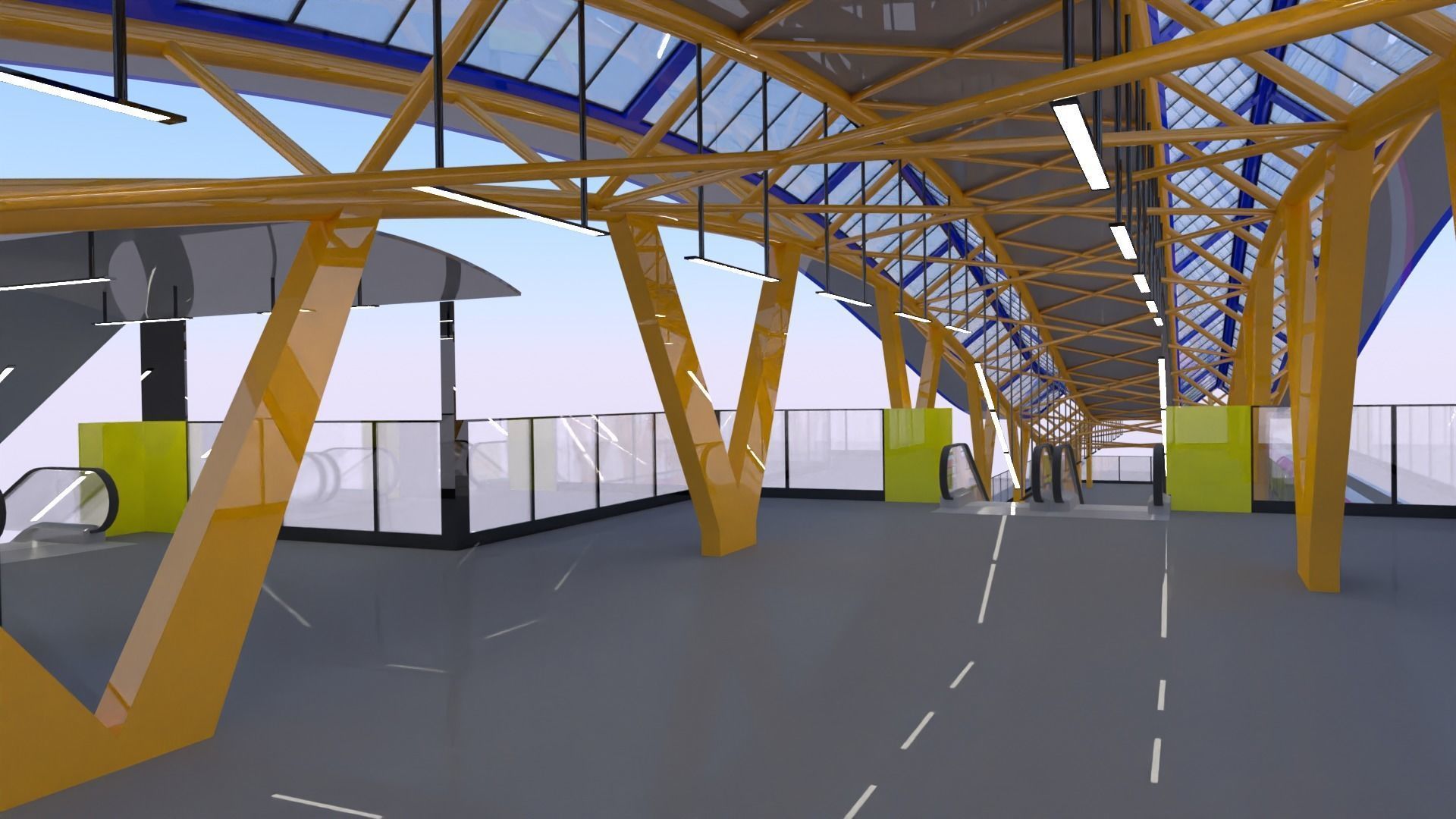 Maglev station 2024 II 3D model_10