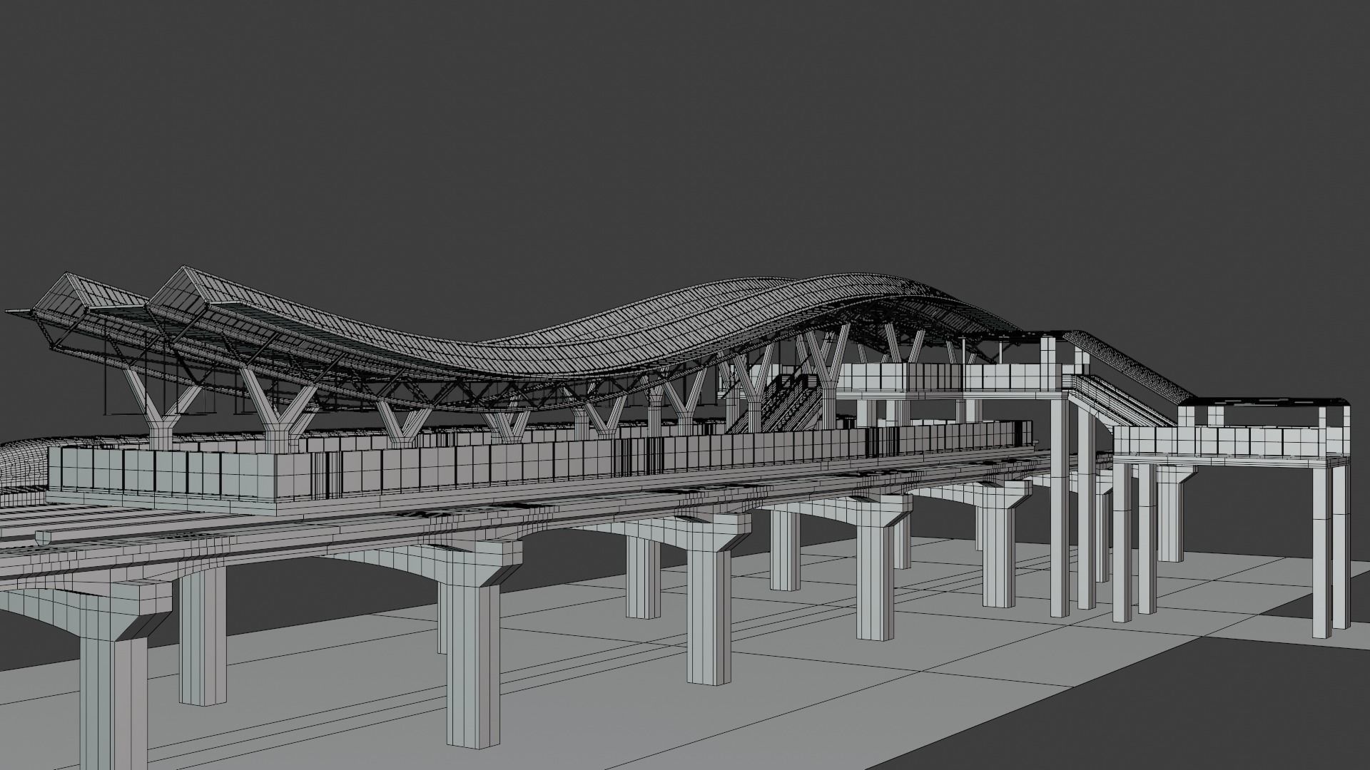 Maglev station 2024 II 3D model_13