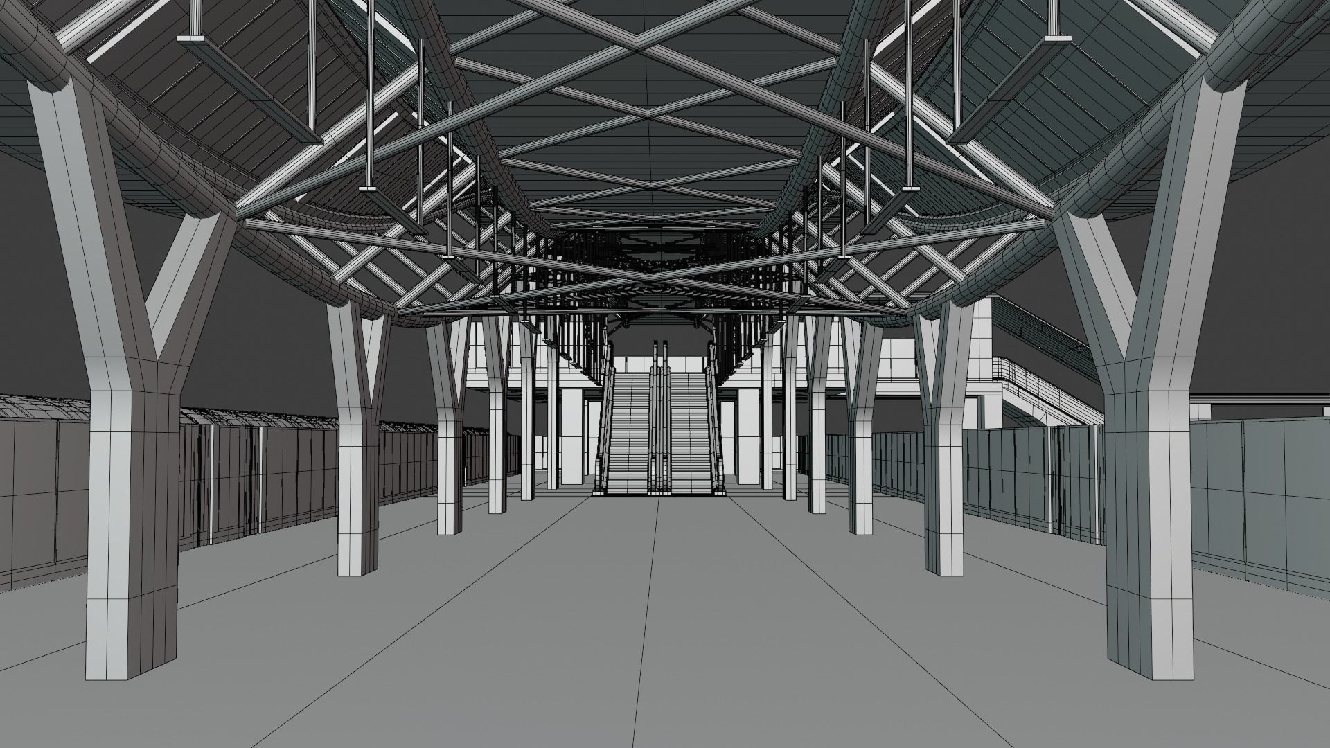 Maglev station 2024 II 3D model_7