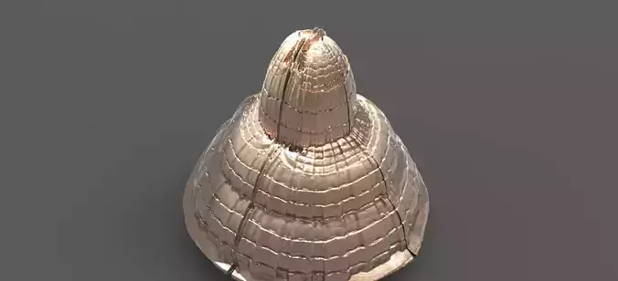 Baroque Shell dome sculpture Stand