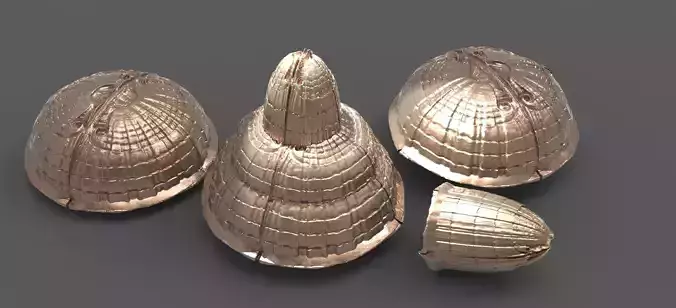 Baroque Shell dome sculpture collection 