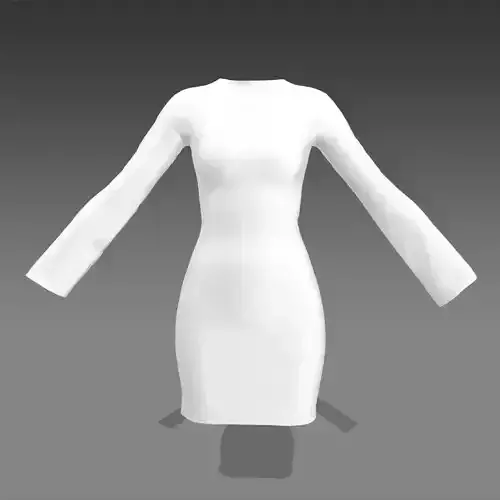 Dress white little dress modern chic look