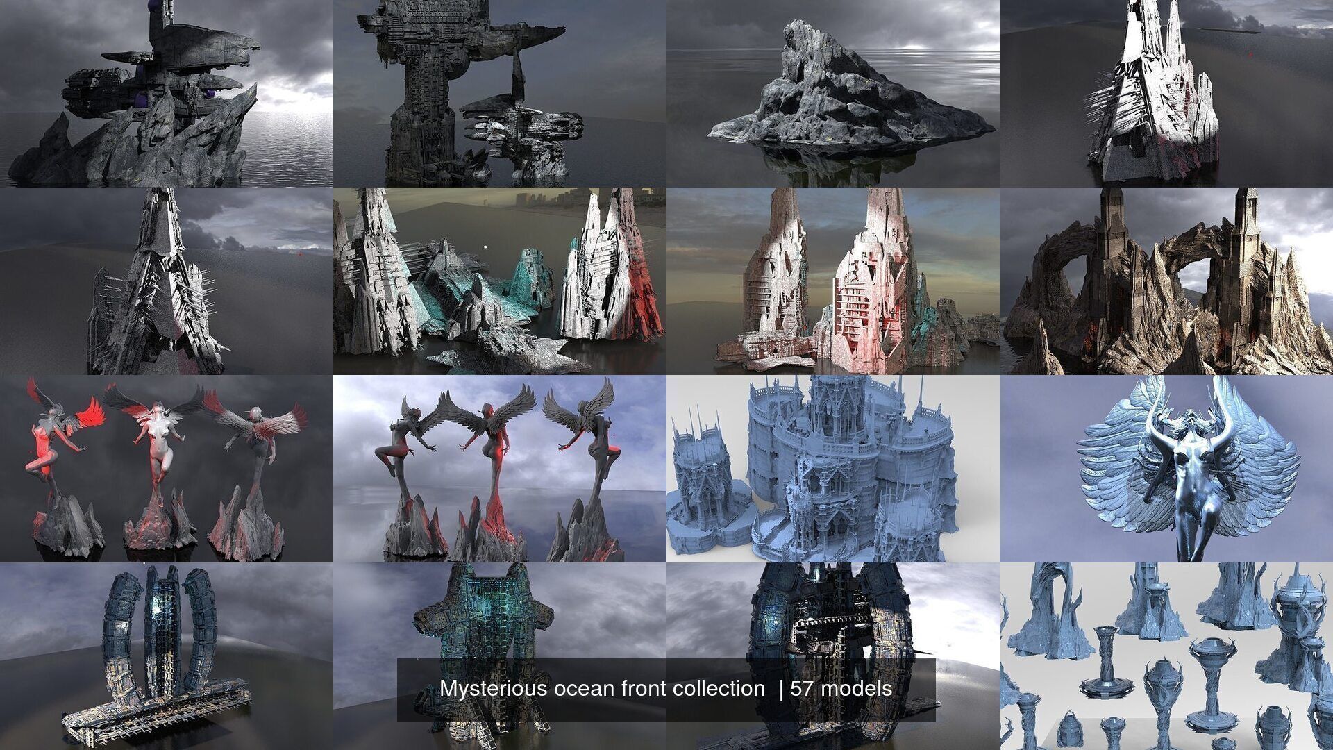Mysterious ocean front collection  _8