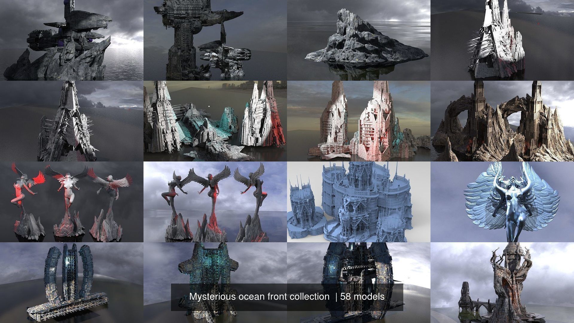 Mysterious ocean front collection  _7