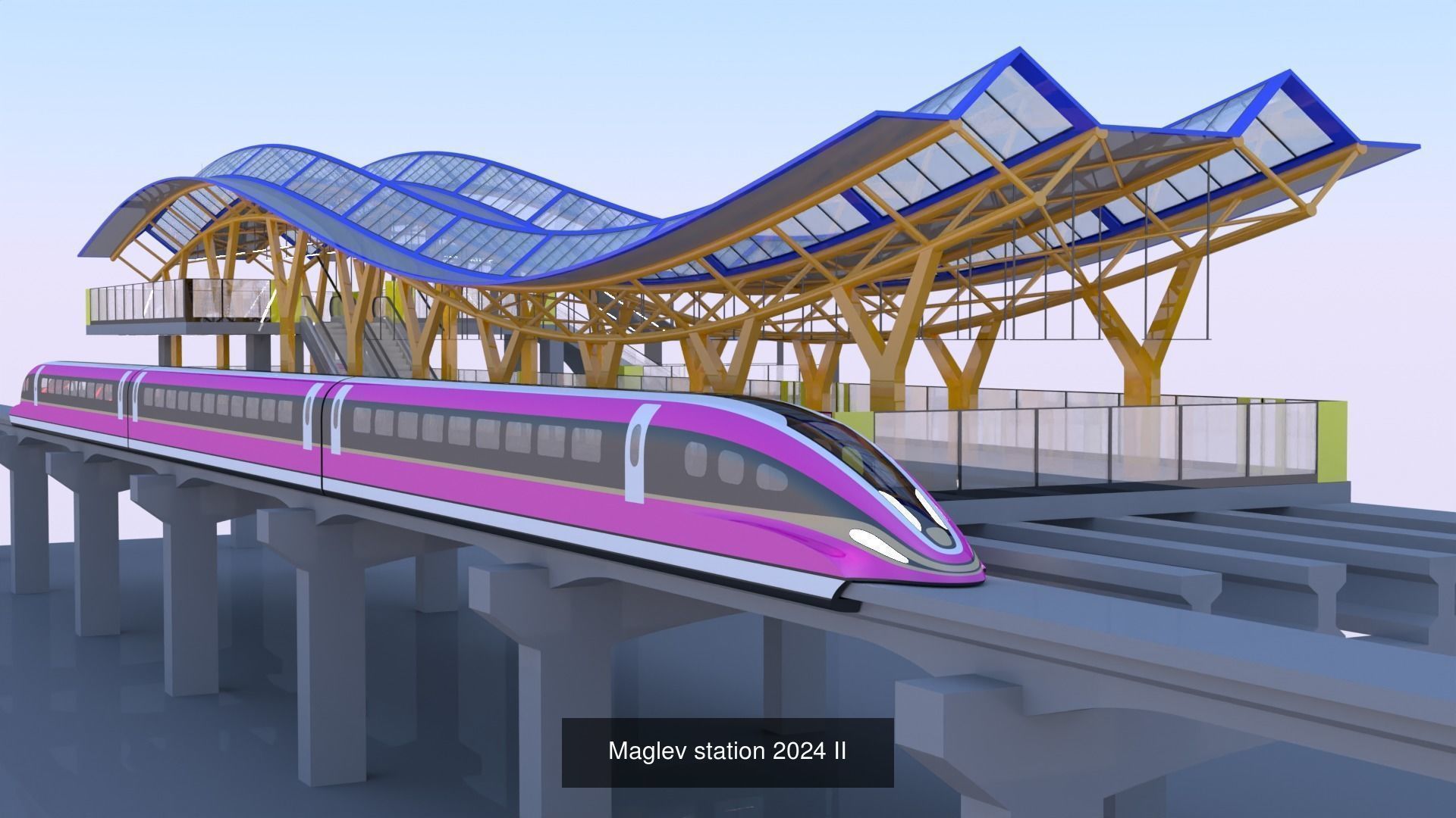Maglev stations collection II 2024 _1