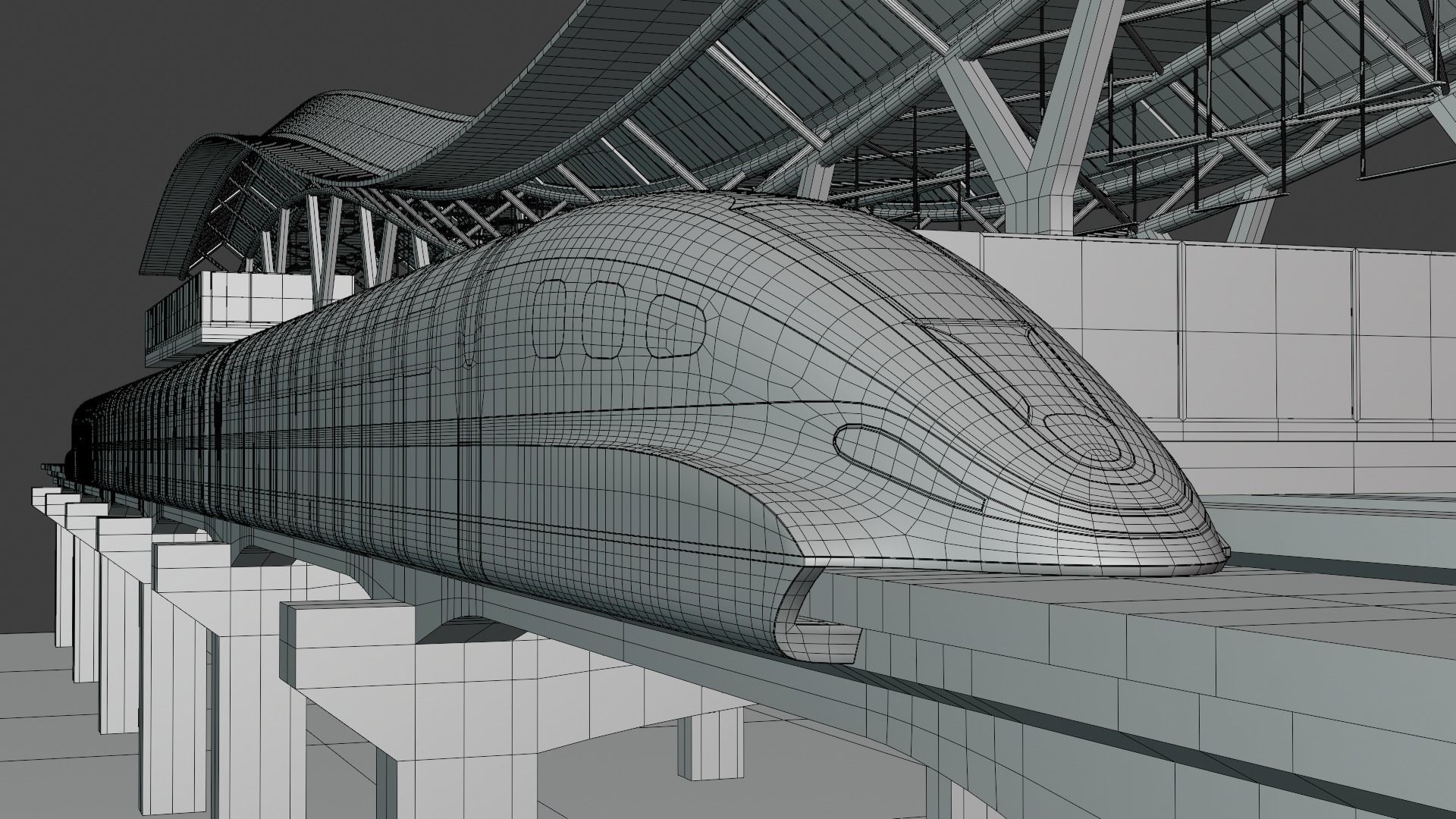 Maglev stations collection II 2024 _4