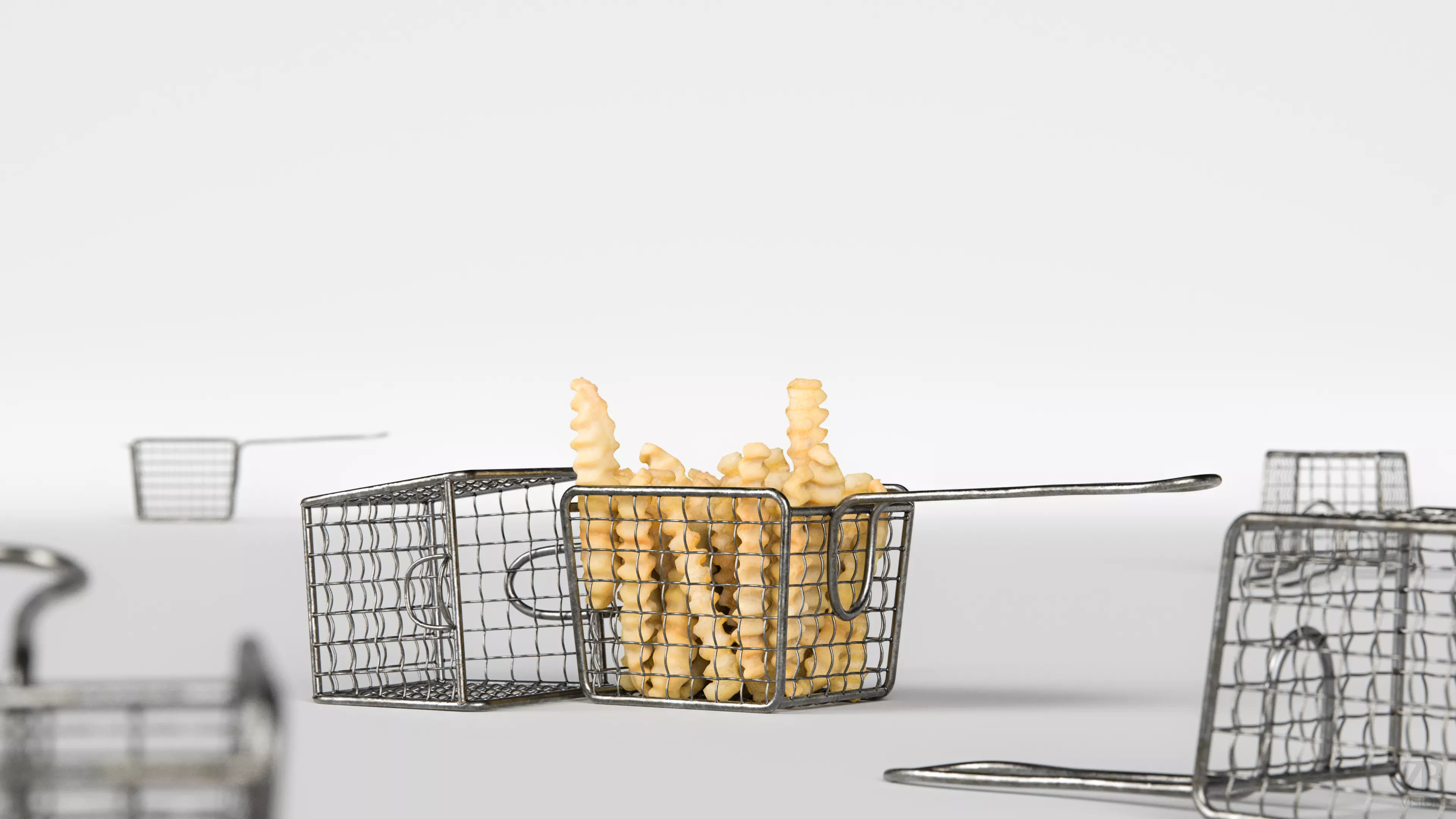 Fries Basket 3D model_1