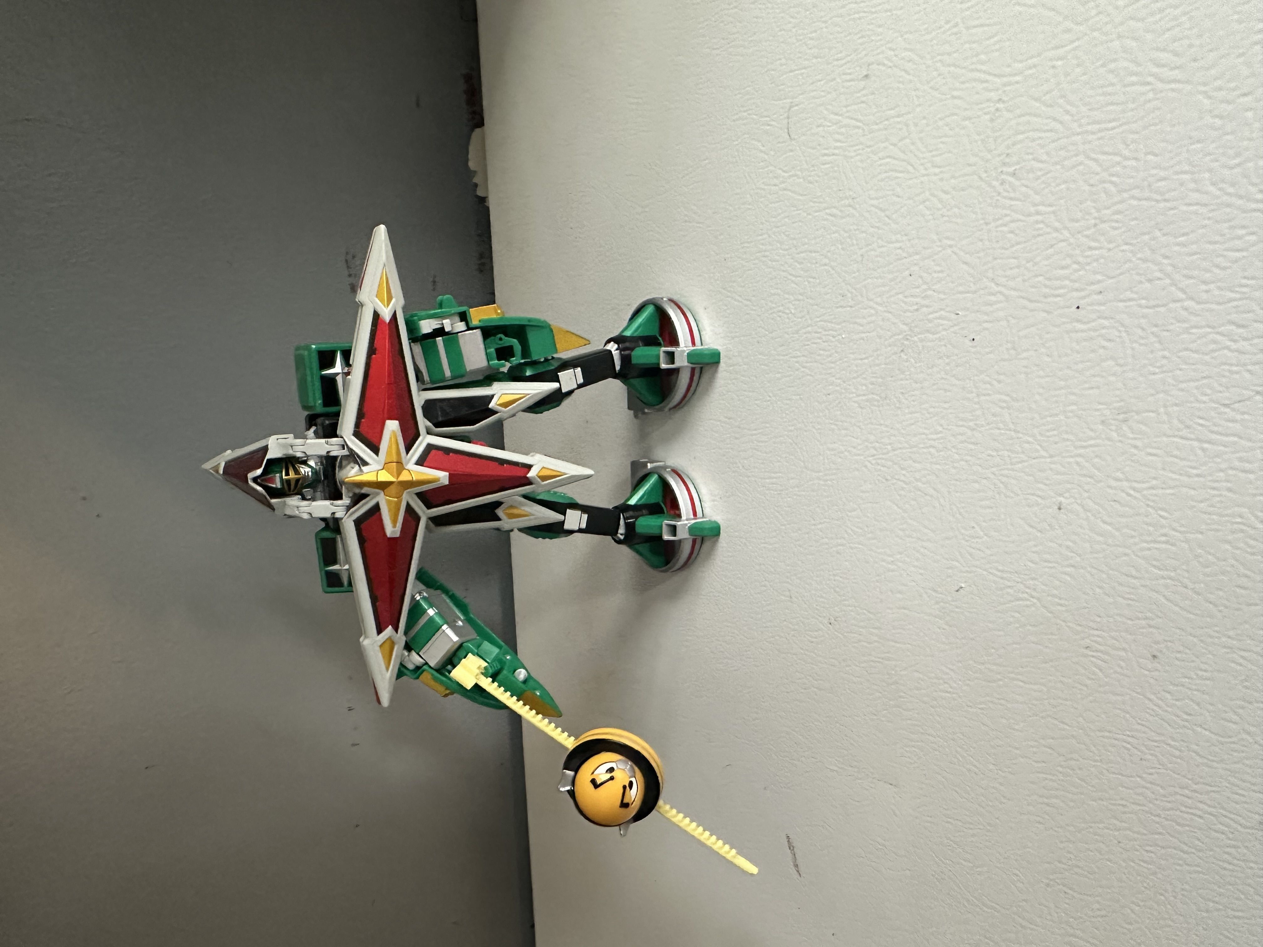 POWER RANGERS NINJA STORM HURRICANGER SPIN BEE RIP CORD 3D print model_1