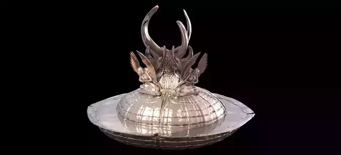 Medieval Ocean sculpted fountain sculpture pool