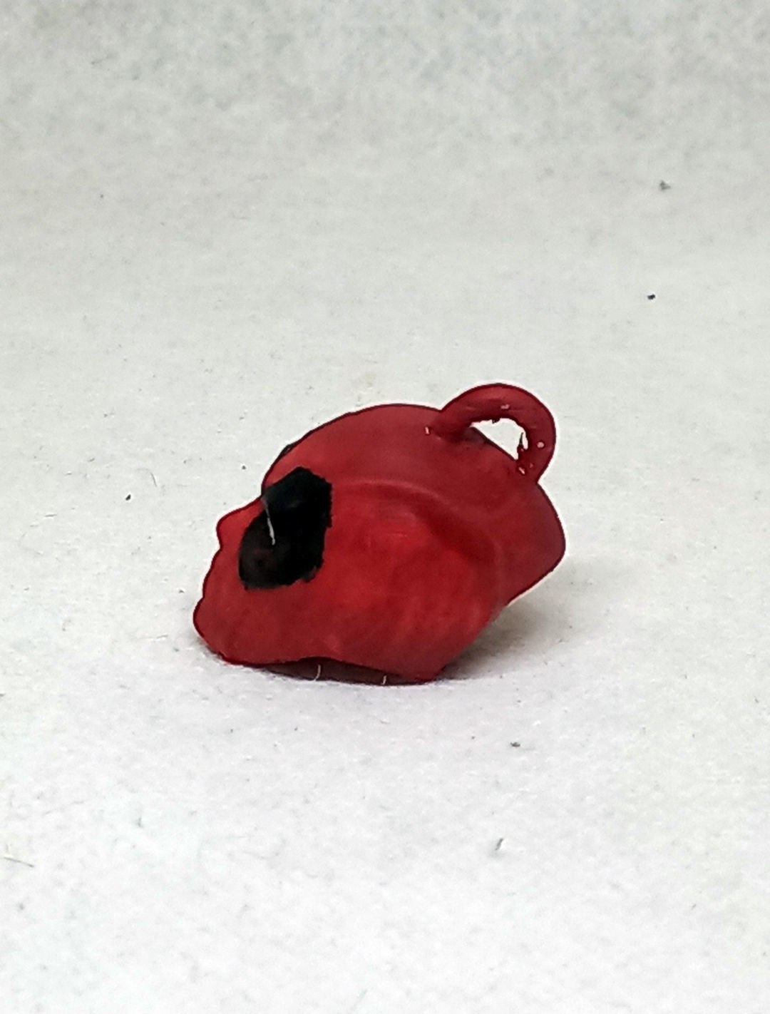 Deadpool keychain smiling expression version 3D print model_3