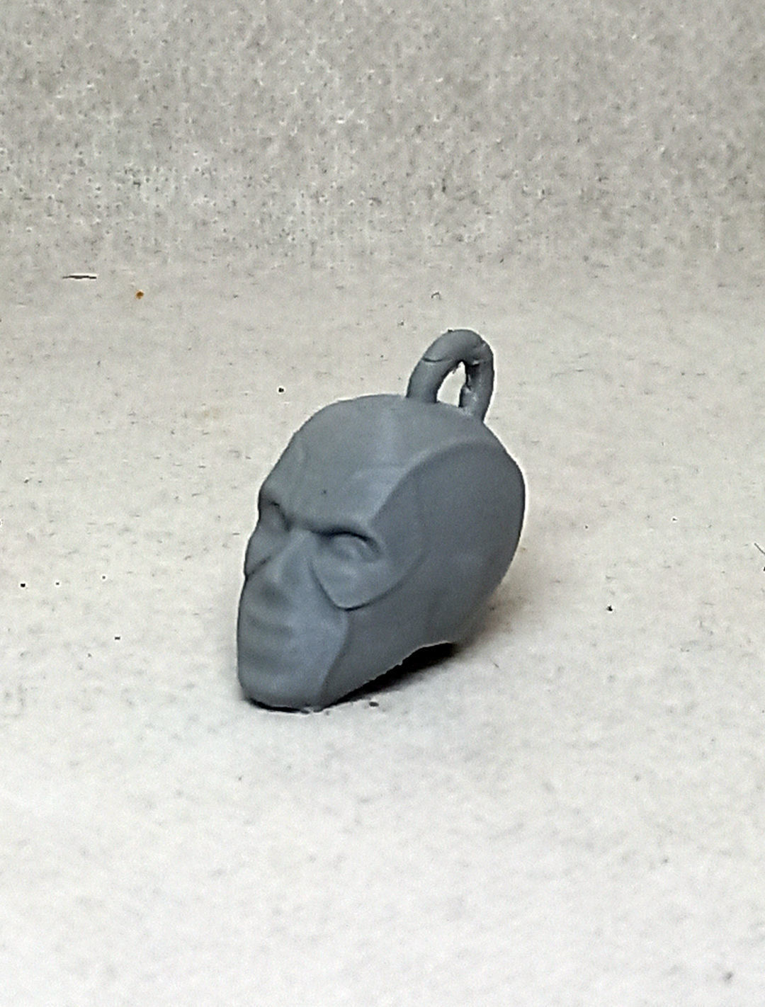 Deadpool keychain smiling expression version 3D print model_10