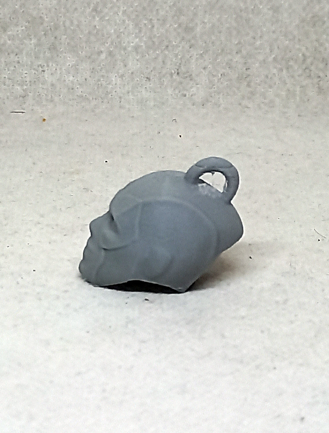 Deadpool keychain smiling expression version 3D print model_11