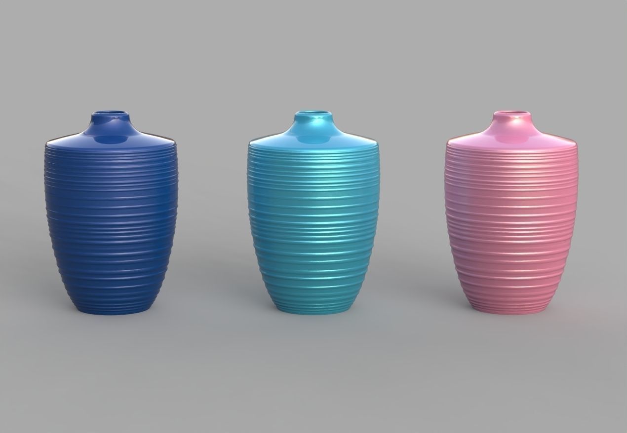 Modern REVO 1 Flower Vase 3D print model_2
