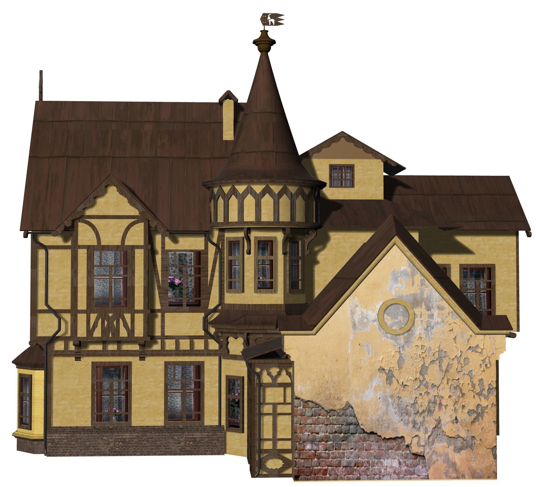 Girschfeld house 3D model_3