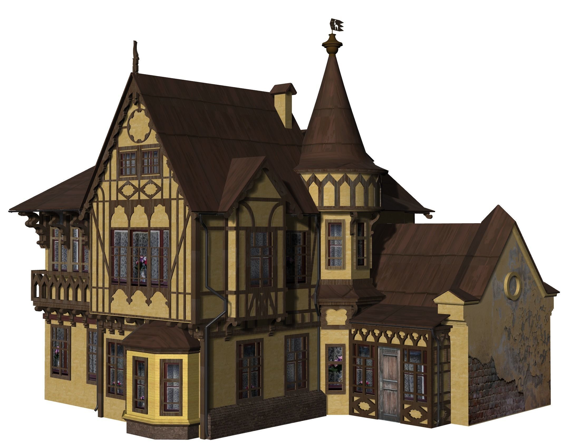 Girschfeld house 3D model_1